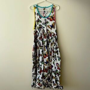 Stella McCartney butterfly summer dress with pockets